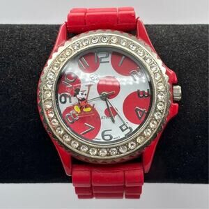 Red Poke a Dot Men's Watch